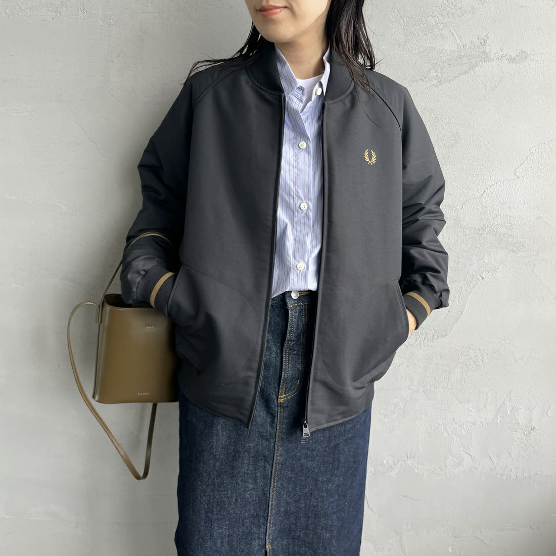 FRED PERRY [フレッドペリー] 別注 テニスボンバージャケット [FPM-24A-022JF]