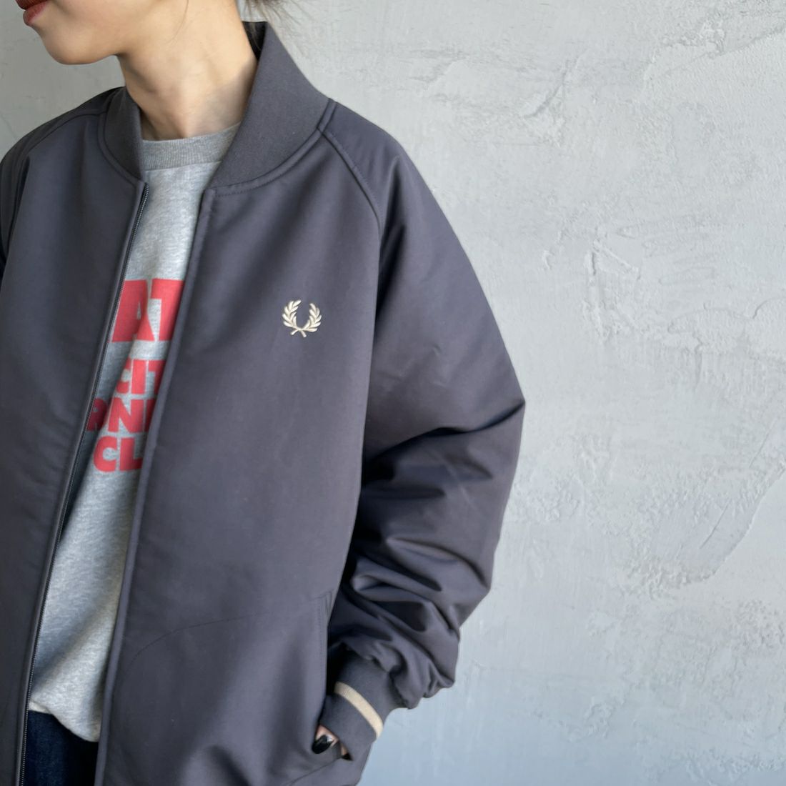 FRED PERRY [フレッドペリー] 別注 テニスボンバージャケット [FPM-24A-022JF] ANCOR/WARM