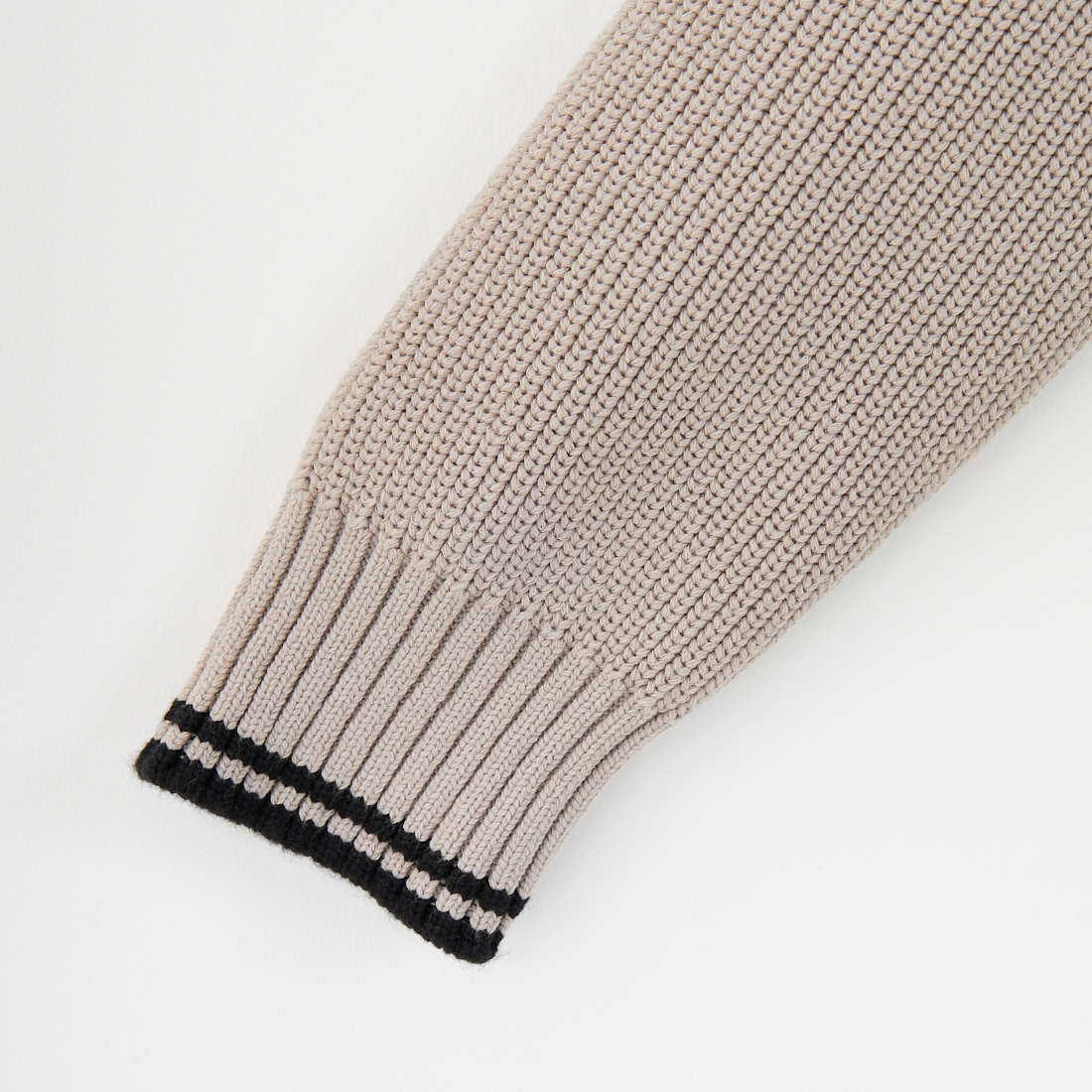 FRED PERRY [フレッドペリー] 別注 ドライバーズニット [FPM-25A-028JF] WARM OAT/B