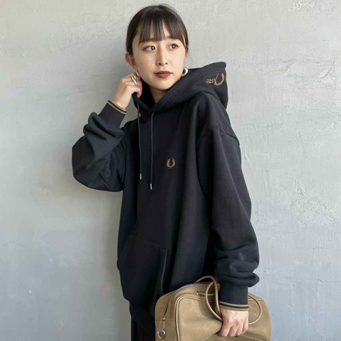 BLK/SHADED&&モデル身長：150cm 着用サイズ：S&&
