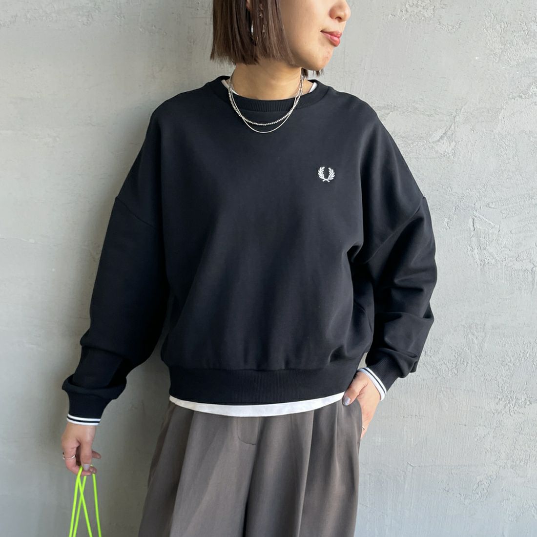 102 BLACK&&モデル身長：159cm 着用サイズ：10&&