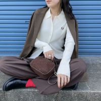 ECRU/OXBLO&&モデル身長：160cm 着用サイズ：8&&