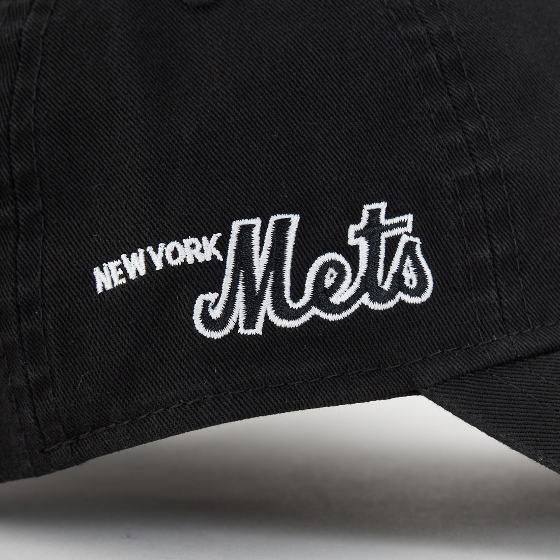 NEW ERA [ニューエラ] 9TWENTY MLBサイドパッチ ニューヨーク・メッツ [14388718] NEYMET BLK