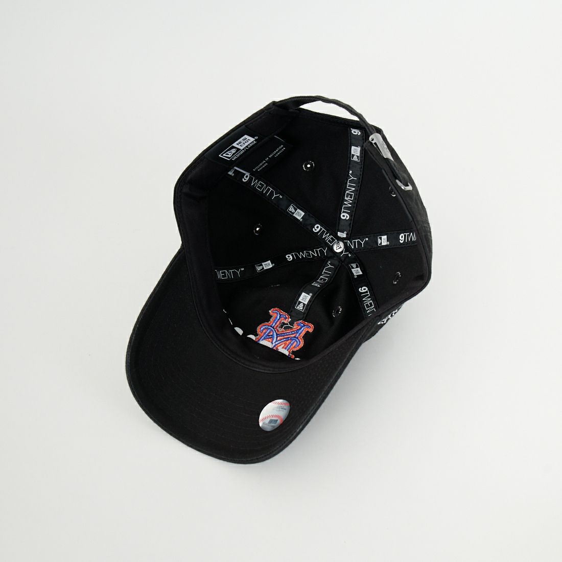 NEW ERA [ニューエラ] 9TWENTY MLBサイドパッチ ニューヨーク・メッツ [14388718] NEYMET BLK