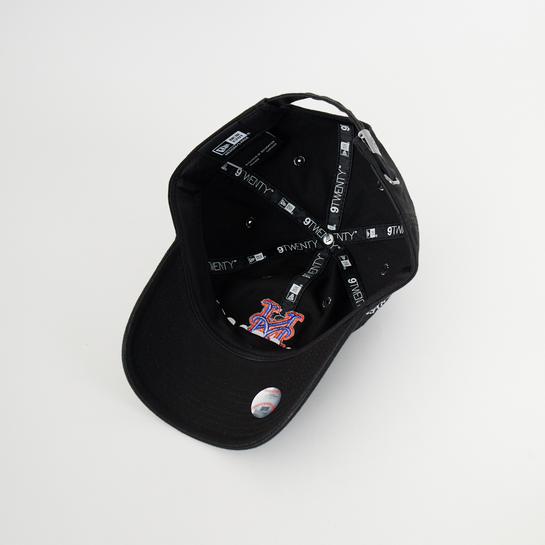 NEW ERA [ニューエラ] 9TWENTY MLBサイドパッチ ニューヨーク・メッツ [14388718] NEYMET BLK