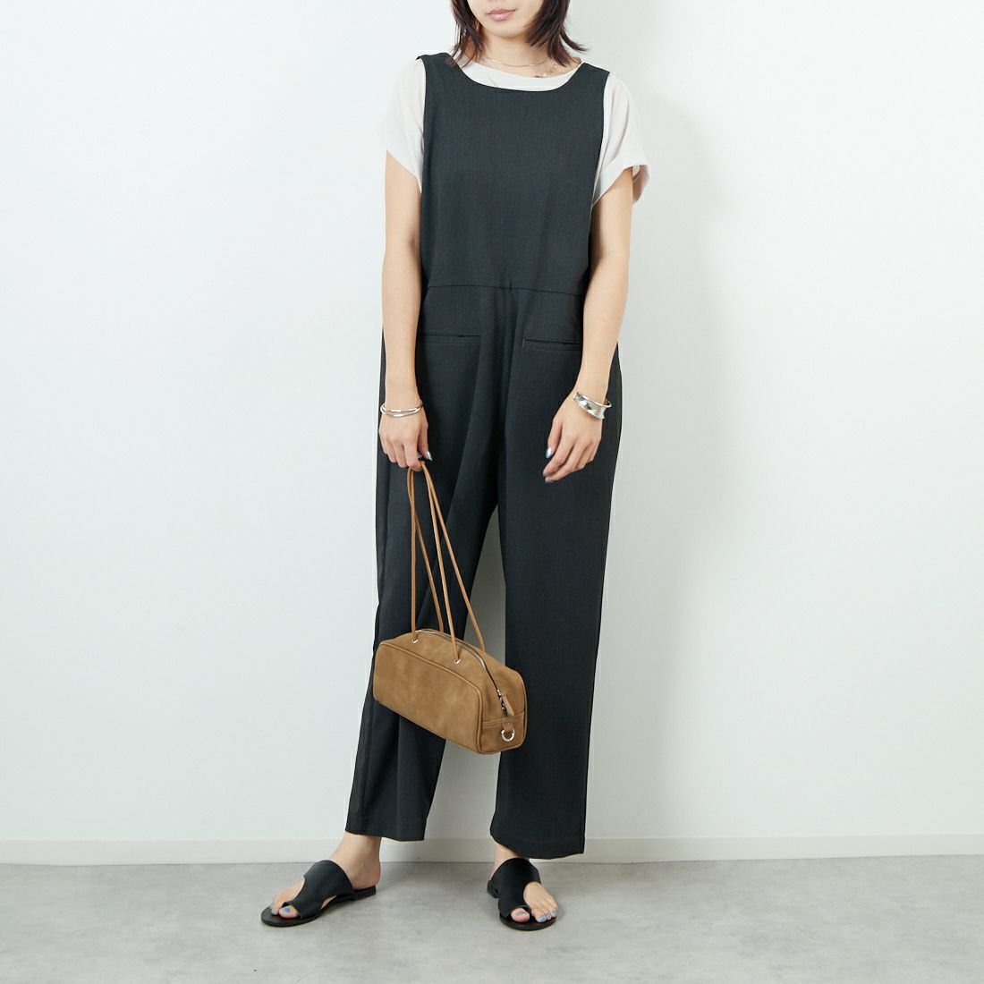 CHARCOAL&&モデル身長：167cm 着用サイズ：F&&