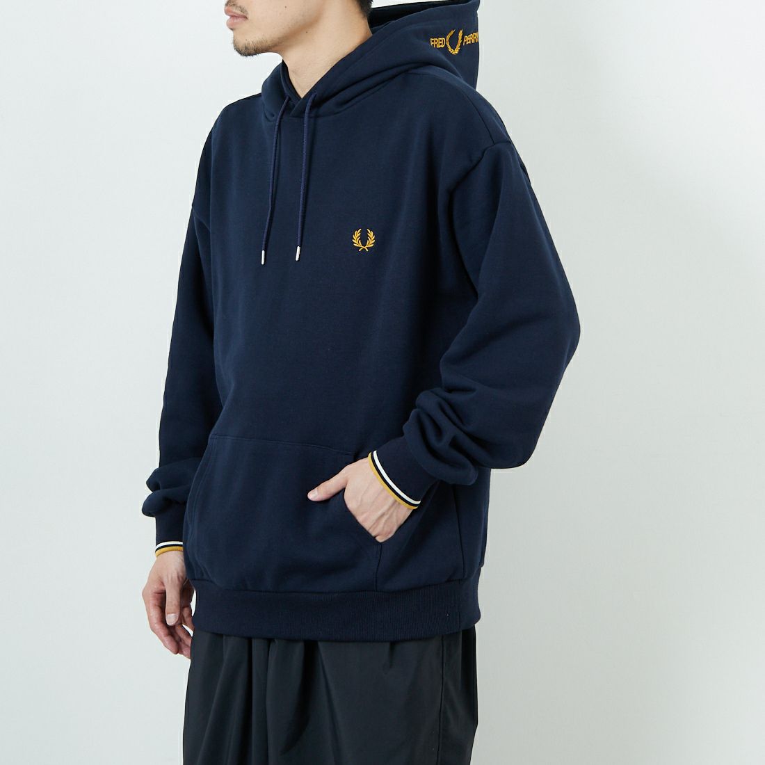 NVY/ECR/HO&&モデル身長：168cm 着用サイズ：L&&