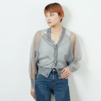 ﾐﾃﾞｨｱﾑｸﾞﾚｰ&&モデル身長：160cm 着用サイズ：F&&