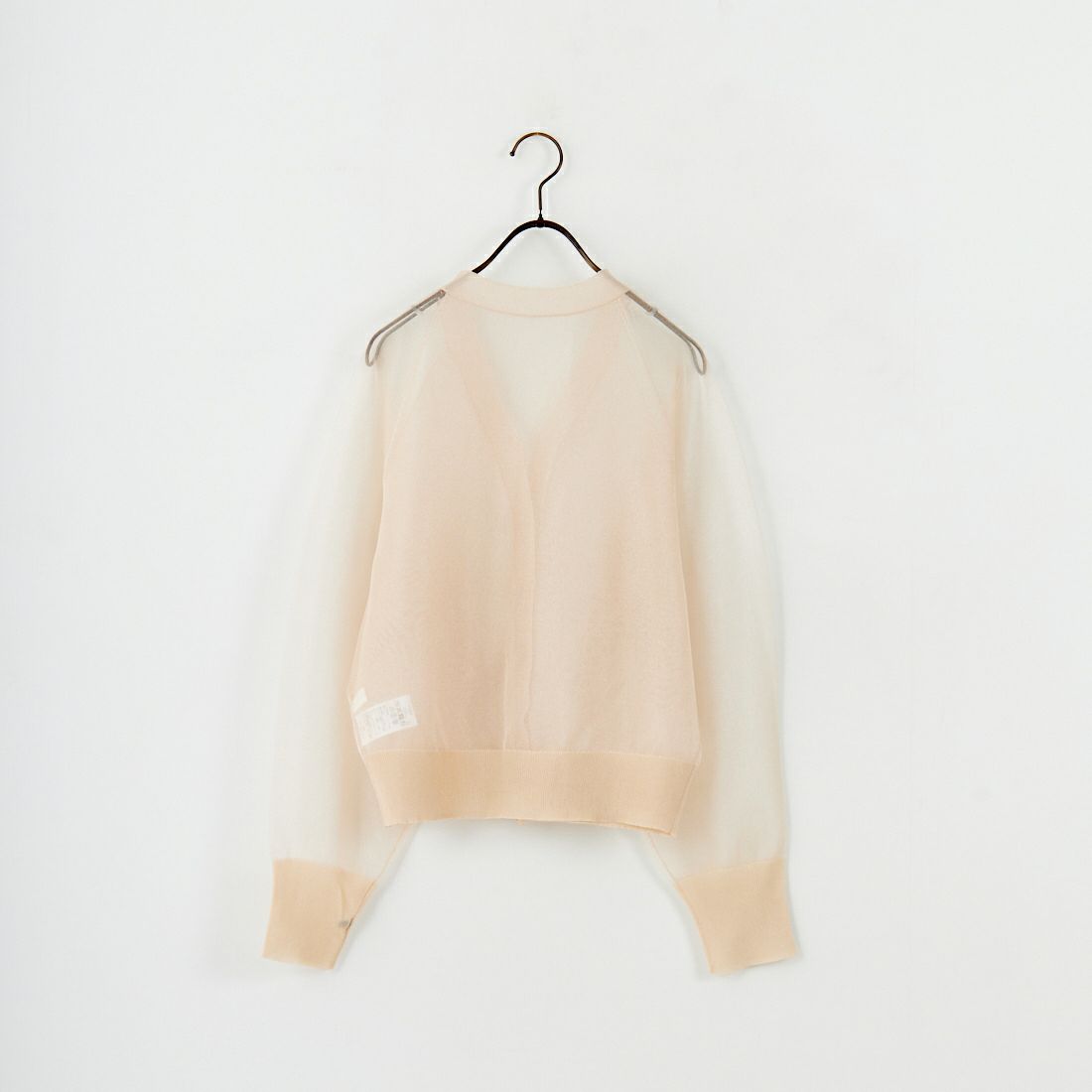 Jeans Factory Clothes [ジーンズファクトリークローズ] ラメシアーVネックカーディガン [11255816] ｴｸﾘｭ