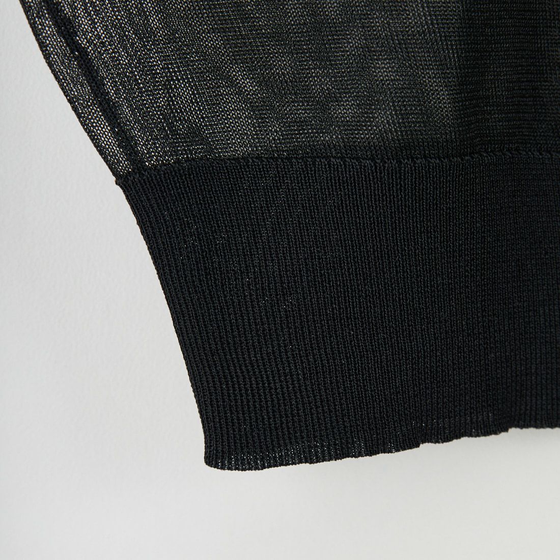 Jeans Factory Clothes [ジーンズファクトリークローズ] ラメシアーVネックカーディガン [11255816] ﾌﾞﾗｯｸ