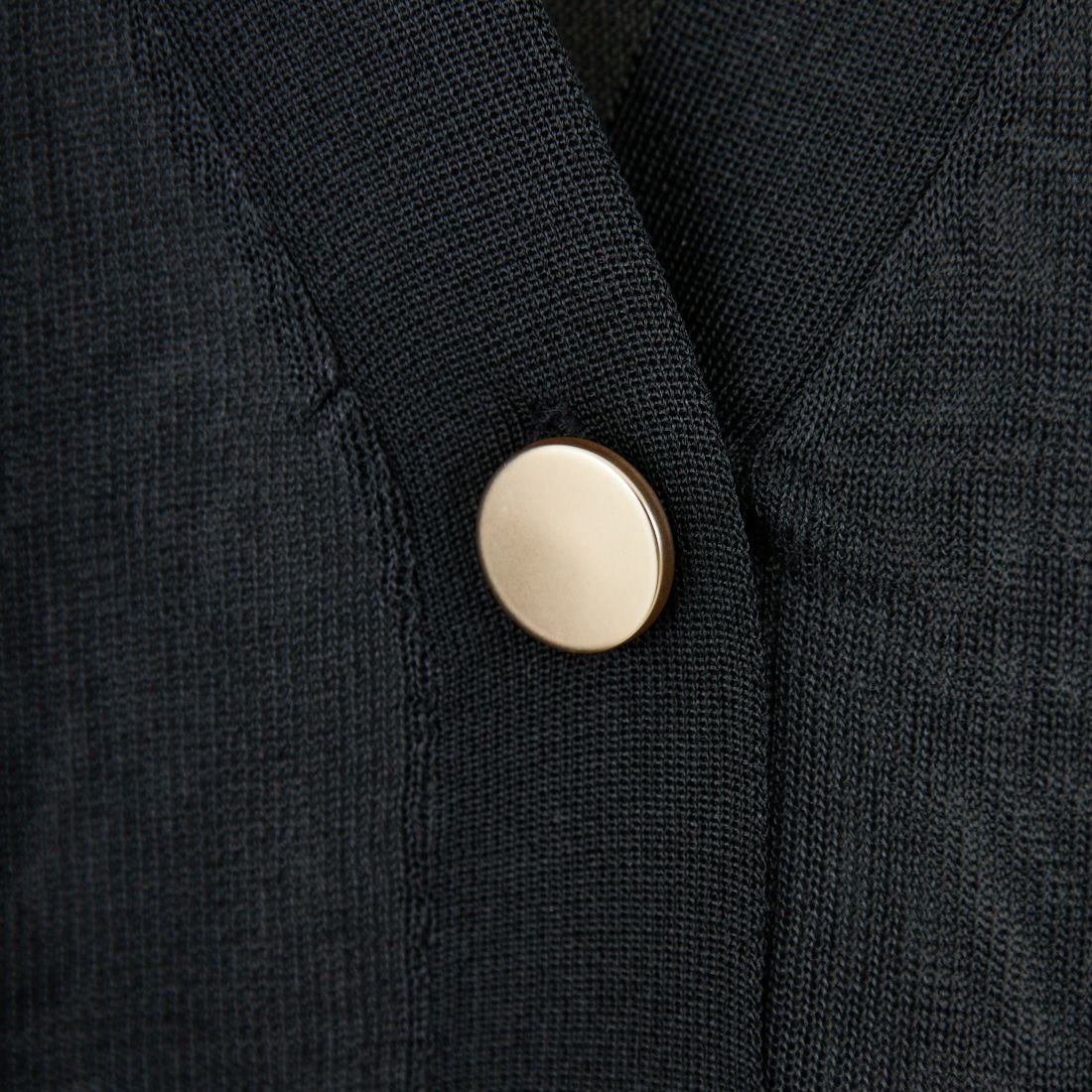 Jeans Factory Clothes [ジーンズファクトリークローズ] ラメシアーVネックカーディガン [11255816] ﾌﾞﾗｯｸ