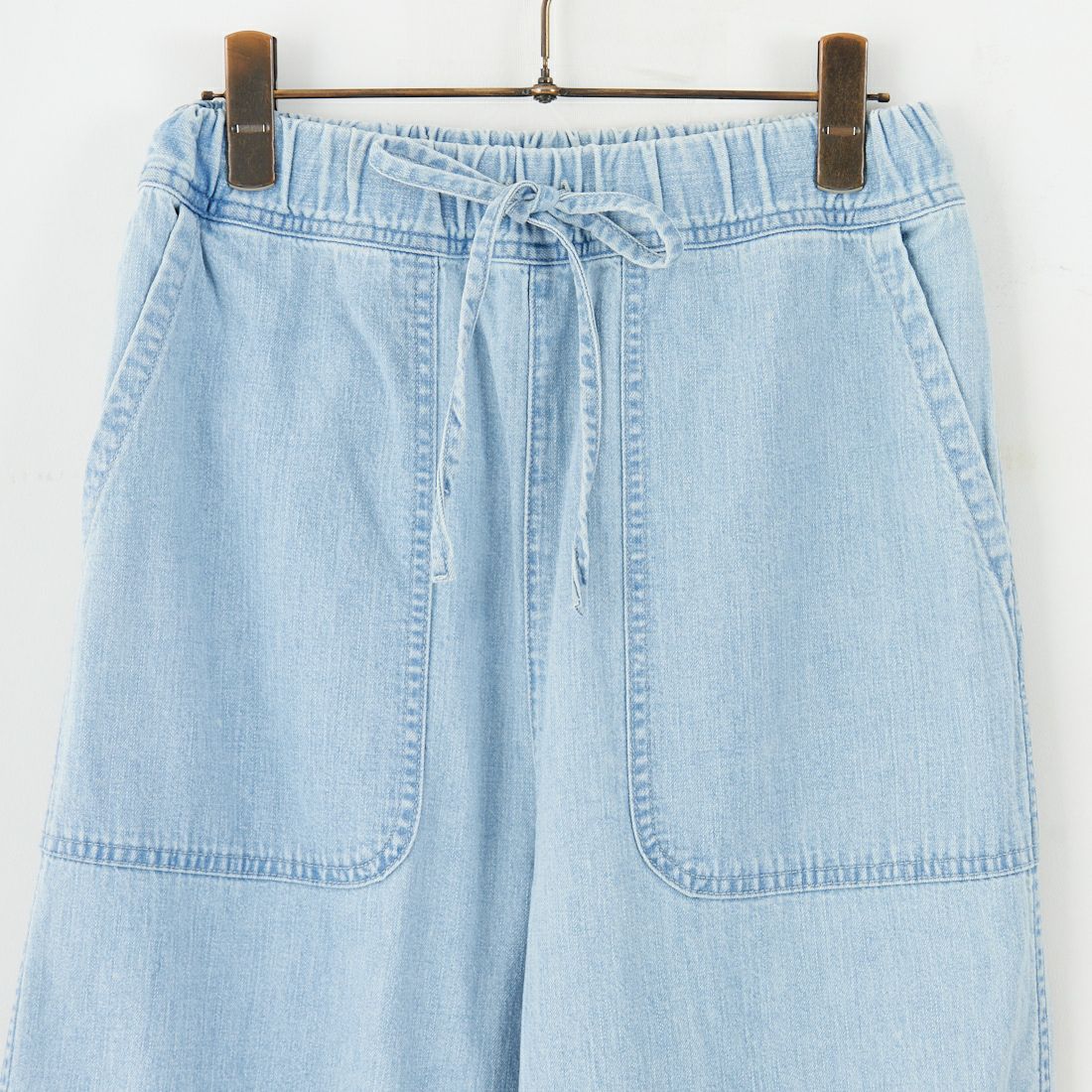 Johnbull [ジョンブル] ライトデニムイージーデッキパンツ [JL253P01] 016 ﾌﾞﾘｰﾁ