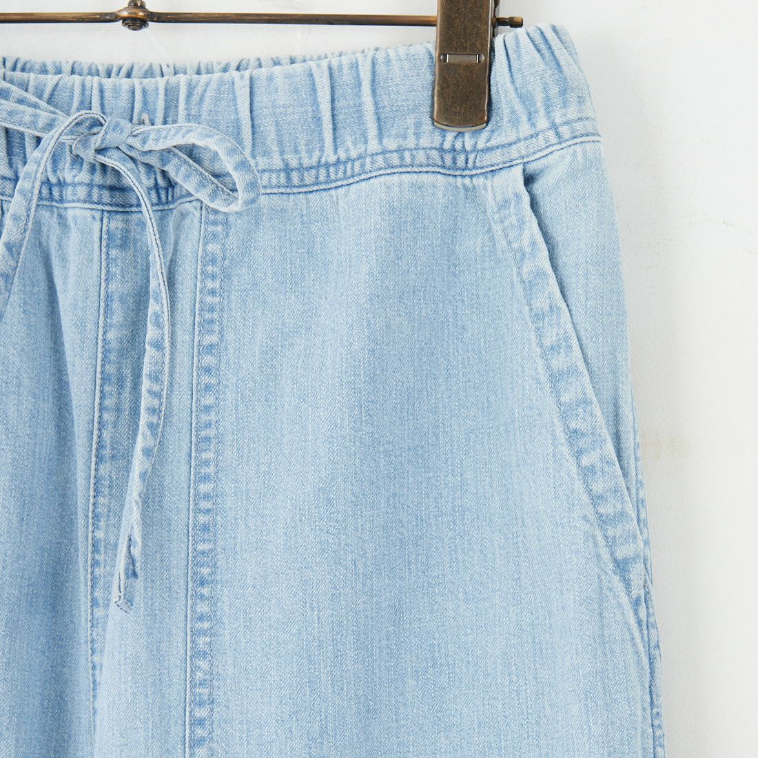 Johnbull [ジョンブル] ライトデニムイージーデッキパンツ [JL253P01] 016 ﾌﾞﾘｰﾁ