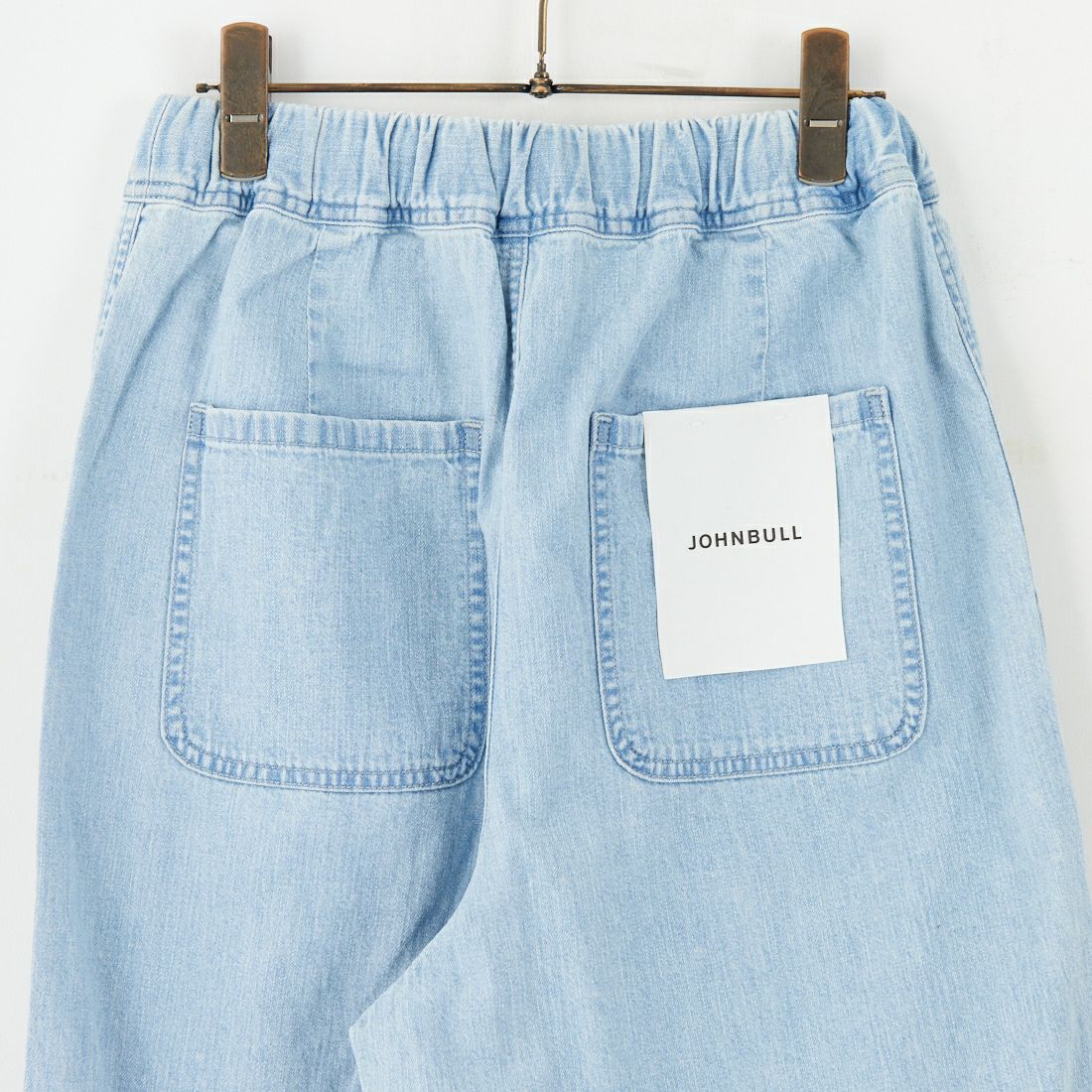 Johnbull [ジョンブル] ライトデニムイージーデッキパンツ [JL253P01] 016 ﾌﾞﾘｰﾁ