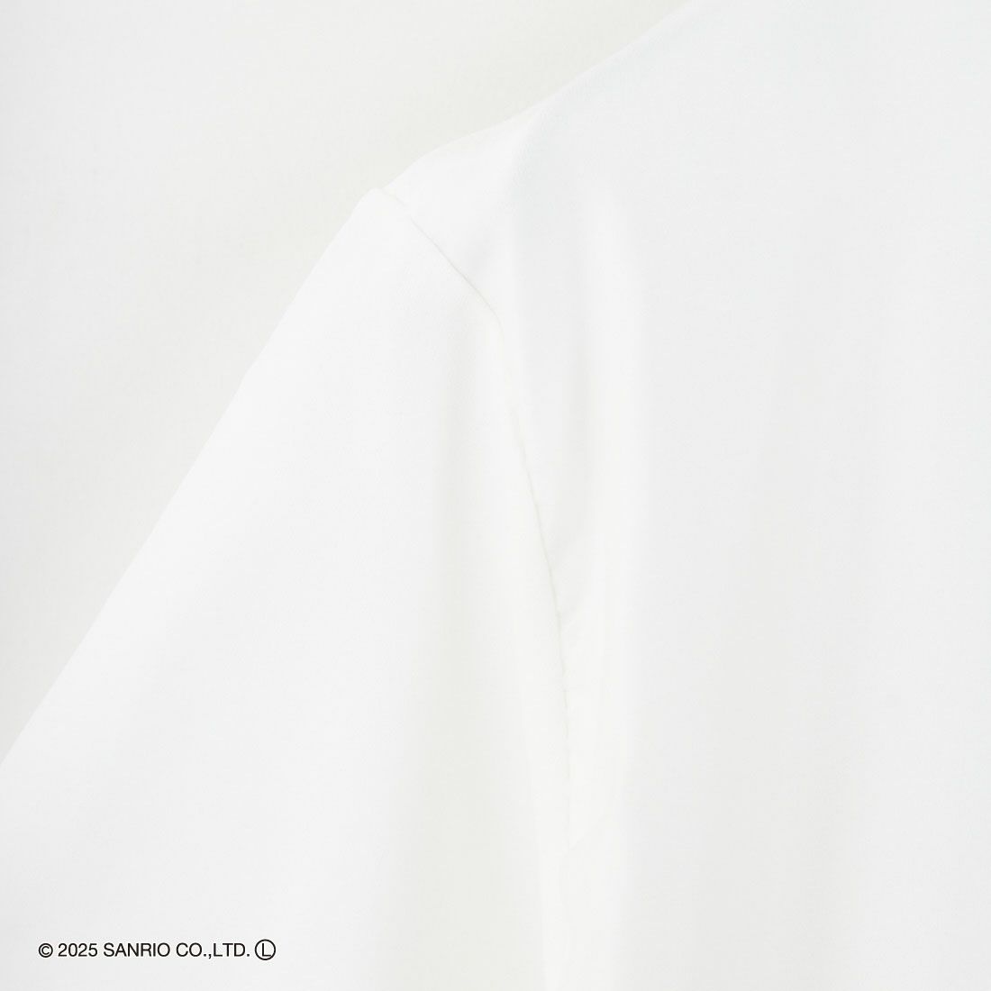 TRIPPY ART [トリッピーアート] HELLO KITTY ドットワンピース柄Tシャツ [TR-029] WHITE