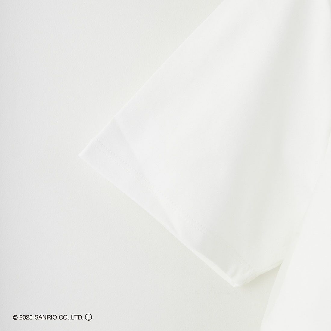 TRIPPY ART [トリッピーアート] HELLO KITTY ドットワンピース柄Tシャツ [TR-029] WHITE