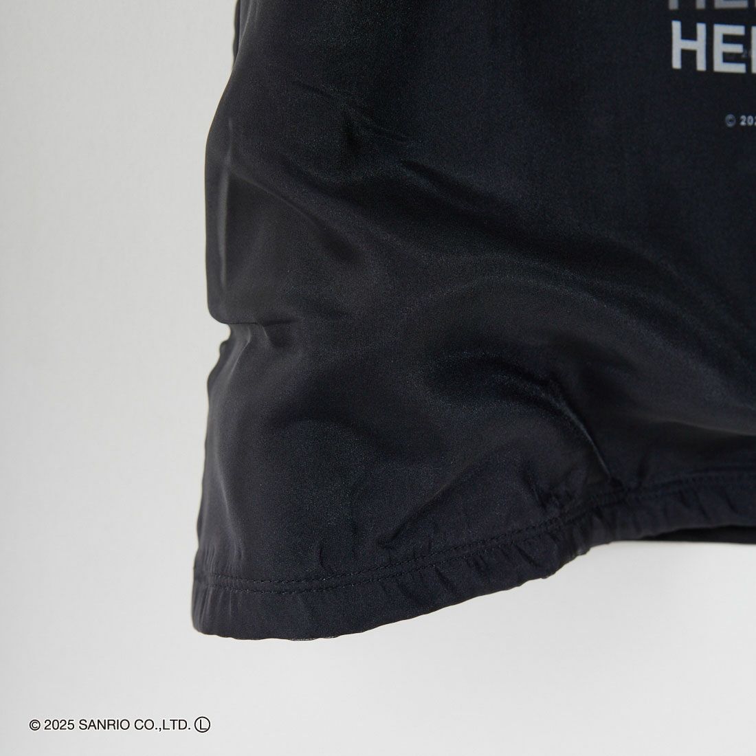 TRIPPY MIKIO ART [トリッピーミキオアート] HELLO KITTY ハローフーディ柄Tシャツ [TR-054] BLACK