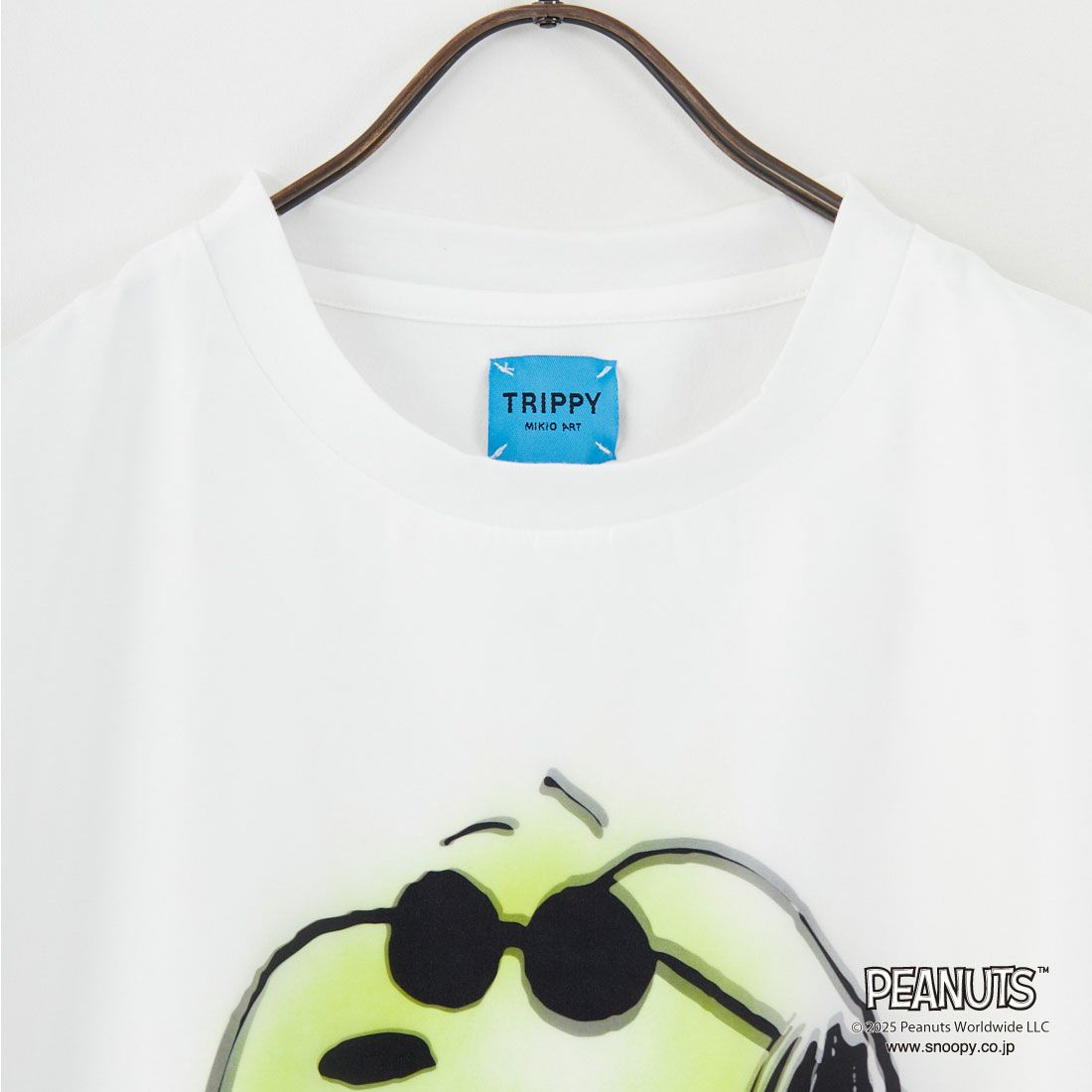 TRIPPY ART [トリッピーアート] SNOOPY ジョー・クール Tシャツ [TR-055] WHITE