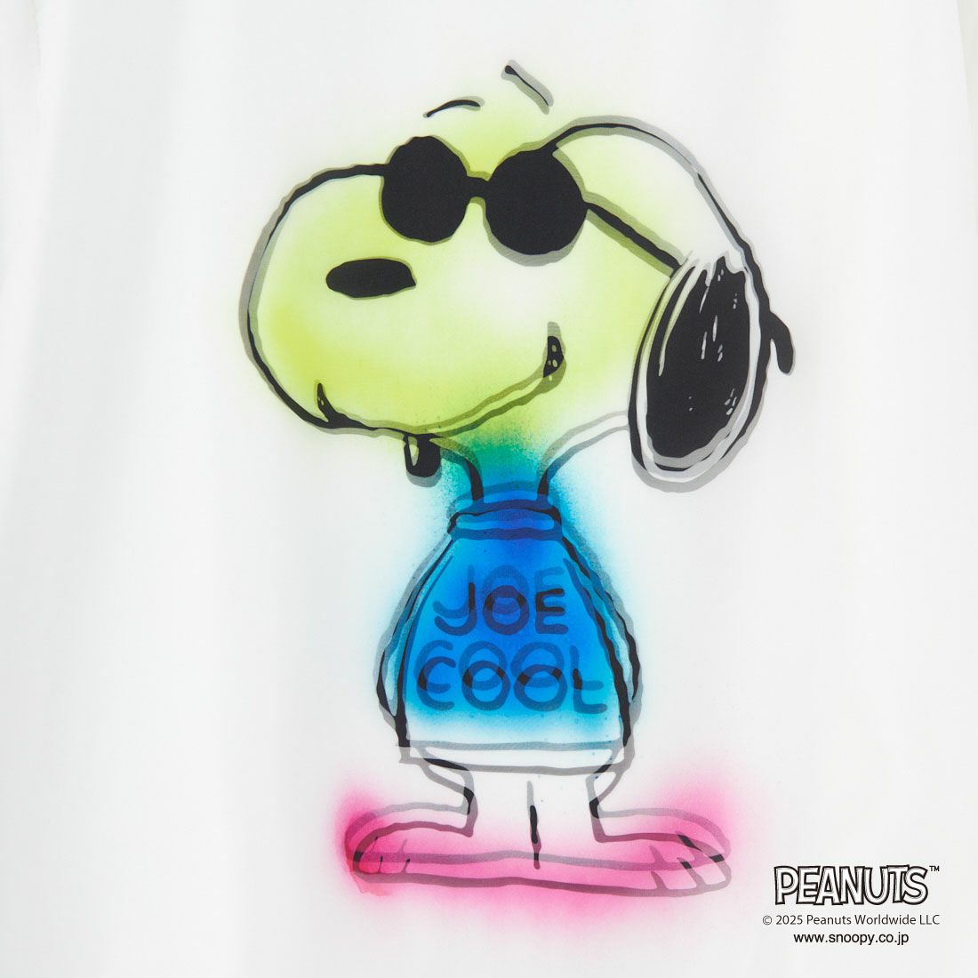 TRIPPY ART [トリッピーアート] SNOOPY ジョー・クール Tシャツ [TR-055] WHITE