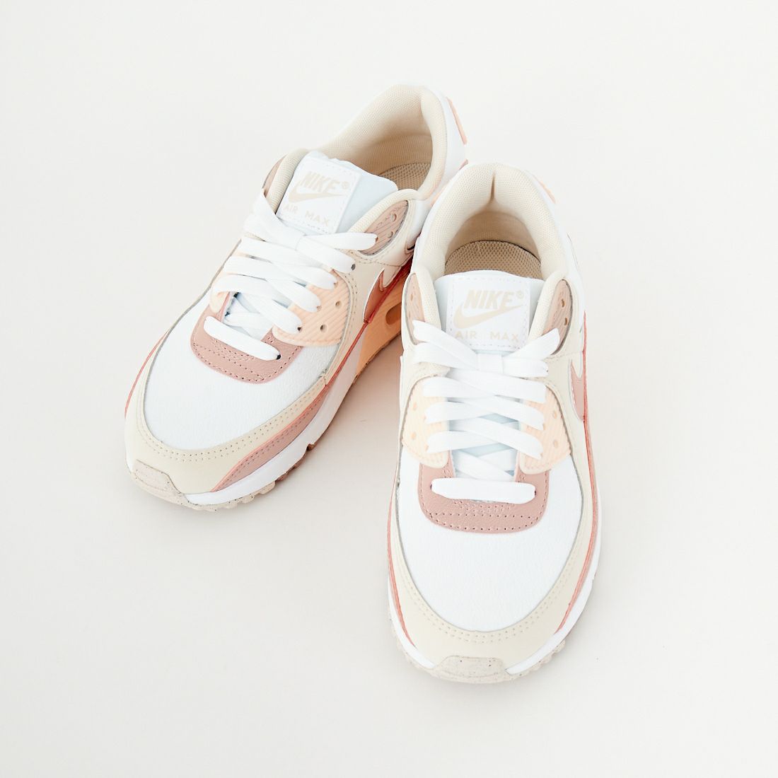 NIKE [ナイキ] ウィメンズ エアマックス90 [HQ1783] 100 WHT/PA