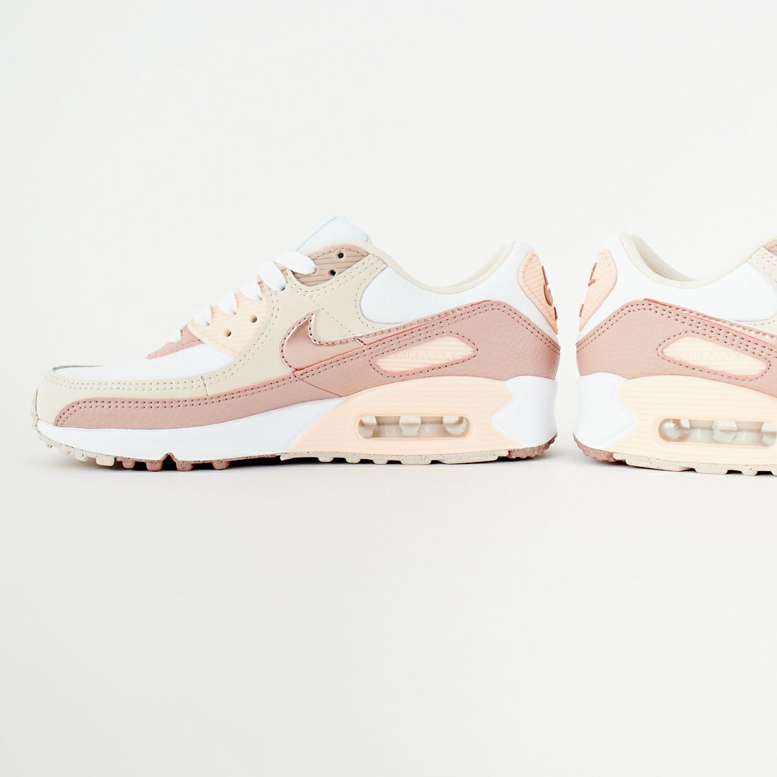 NIKE [ナイキ] ウィメンズ エアマックス90 [HQ1783] 100 WHT/PA