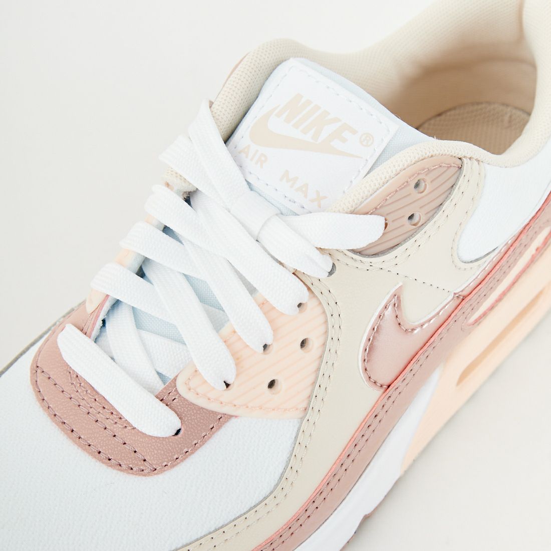 NIKE [ナイキ] ウィメンズ エアマックス90 [HQ1783] 100 WHT/PA