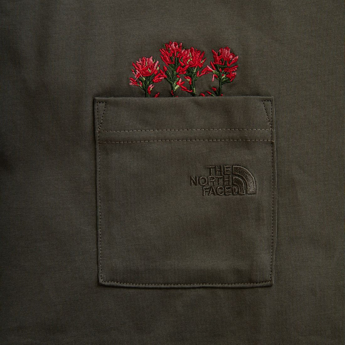 THE NORTH FACE [ザ ノースフェイス] ロングスリーブ フラッシュドライフラワーロゴTシャツ [NT82535] NT