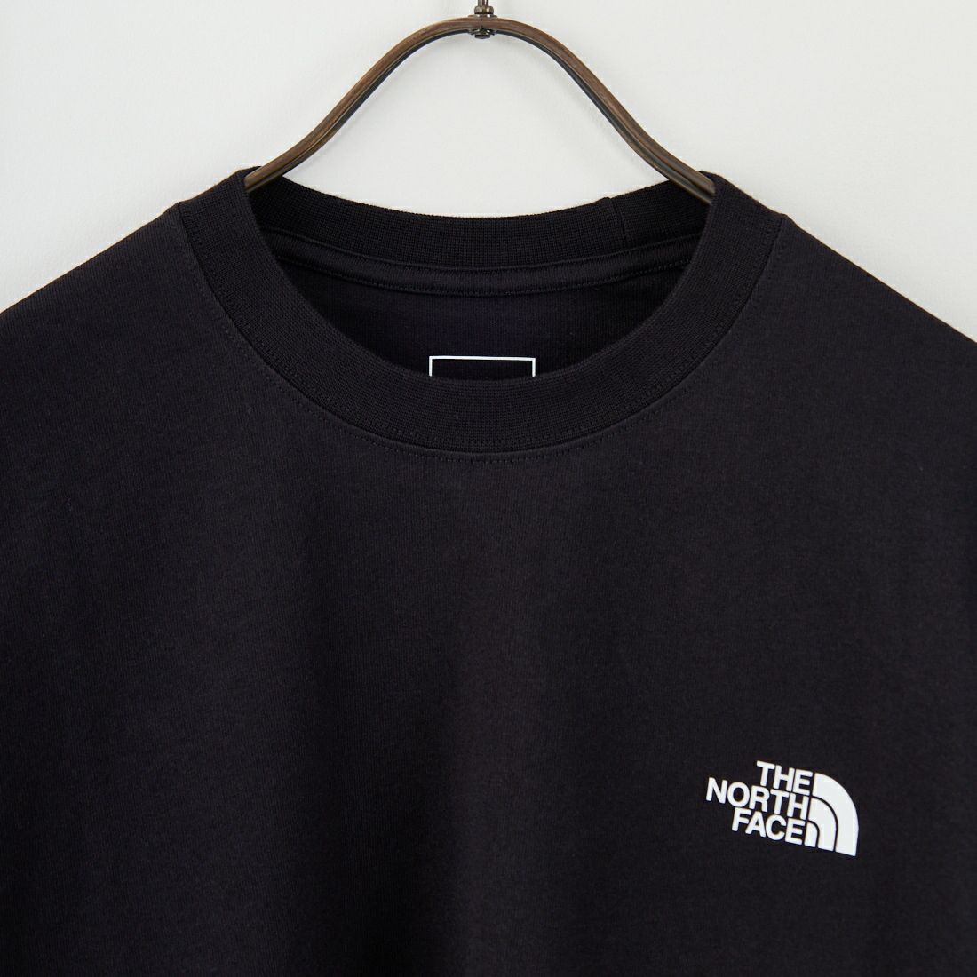 THE NORTH FACE [ザ ノースフェイス] ロングスリーブ スクエアデジタルグラフィックTシャツ [NT82545] K
