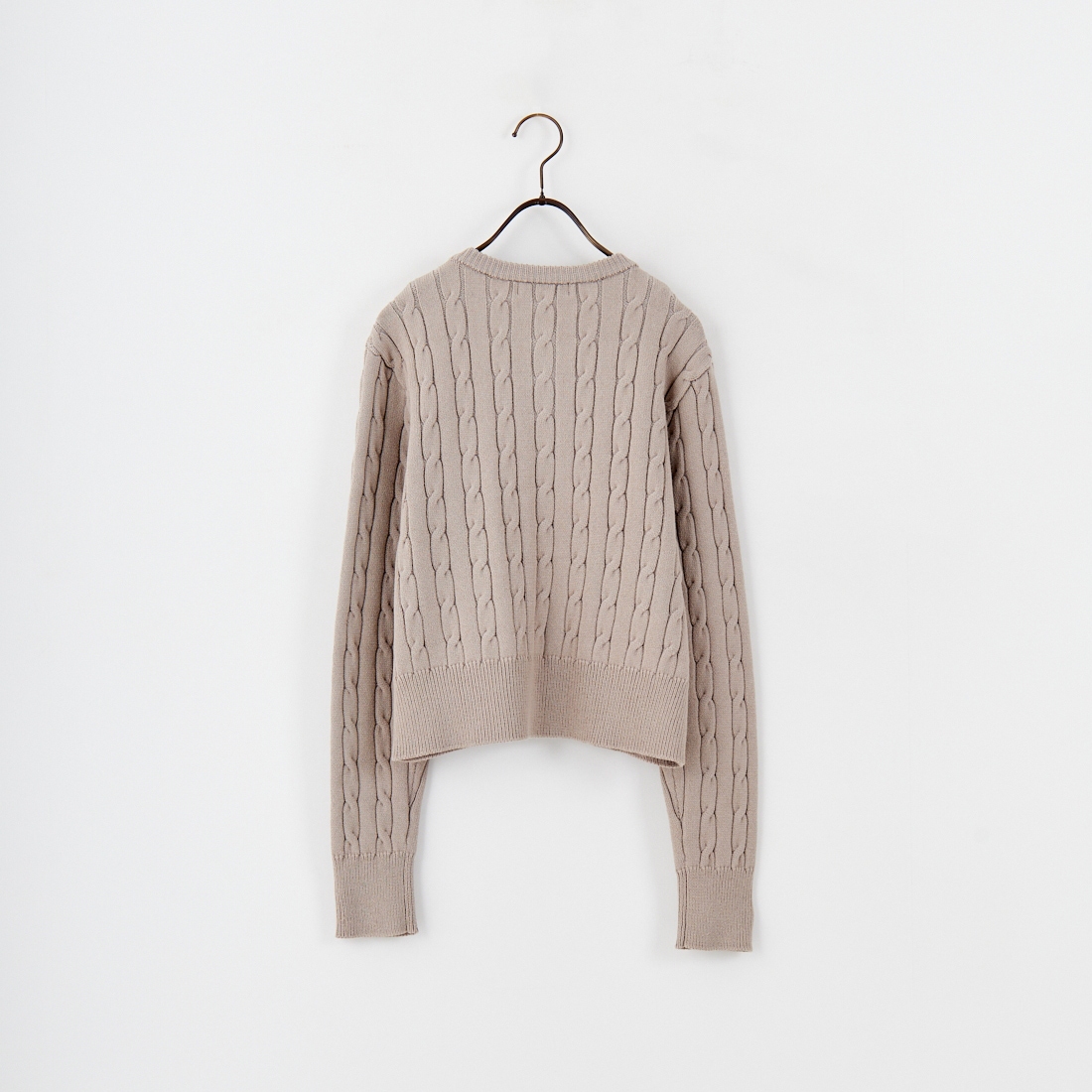 FRED PERRY [フレッドペリー] 別注 ケーブルニットカーディガン [FPW-25A-008JF] WARM/BLK