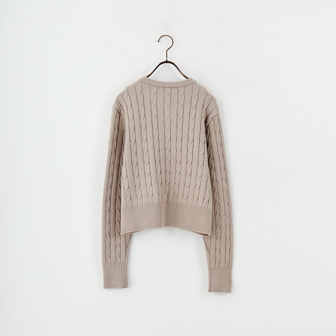 FRED PERRY [フレッドペリー] 別注 ケーブルニットカーディガン [FPW-25A-008JF] WARM/BLK