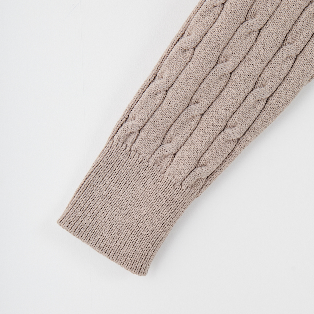 FRED PERRY [フレッドペリー] 別注 ケーブルニットカーディガン [FPW-25A-008JF] WARM/BLK