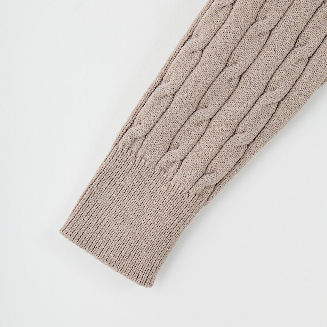 FRED PERRY [フレッドペリー] 別注 ケーブルニットカーディガン [FPW-25A-008JF] WARM/BLK