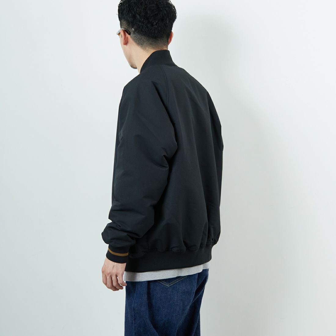 FRED PERRY [フレッドペリー] 別注 テニスボンバージャケット [FPM-24A-022JF] BLK/SHADED