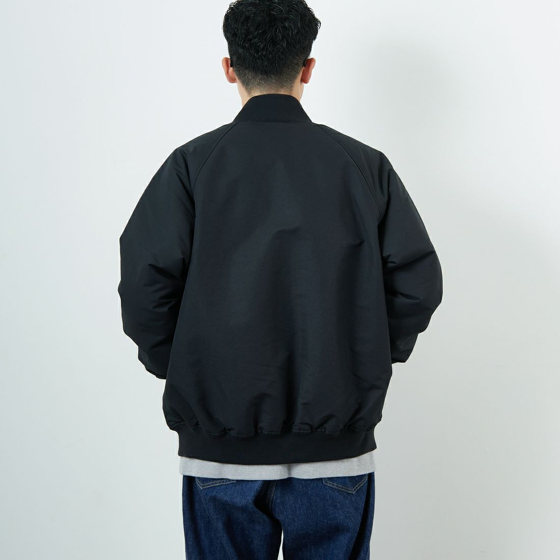 FRED PERRY [フレッドペリー] 別注 テニスボンバージャケット [FPM-24A-022JF] BLK/SHADED