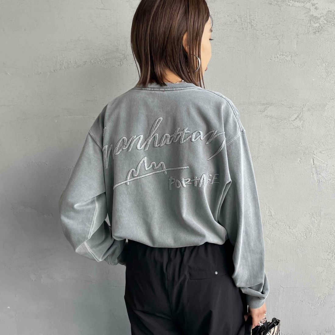 GRAY&&モデル身長：159cm 着用サイズ：S&&