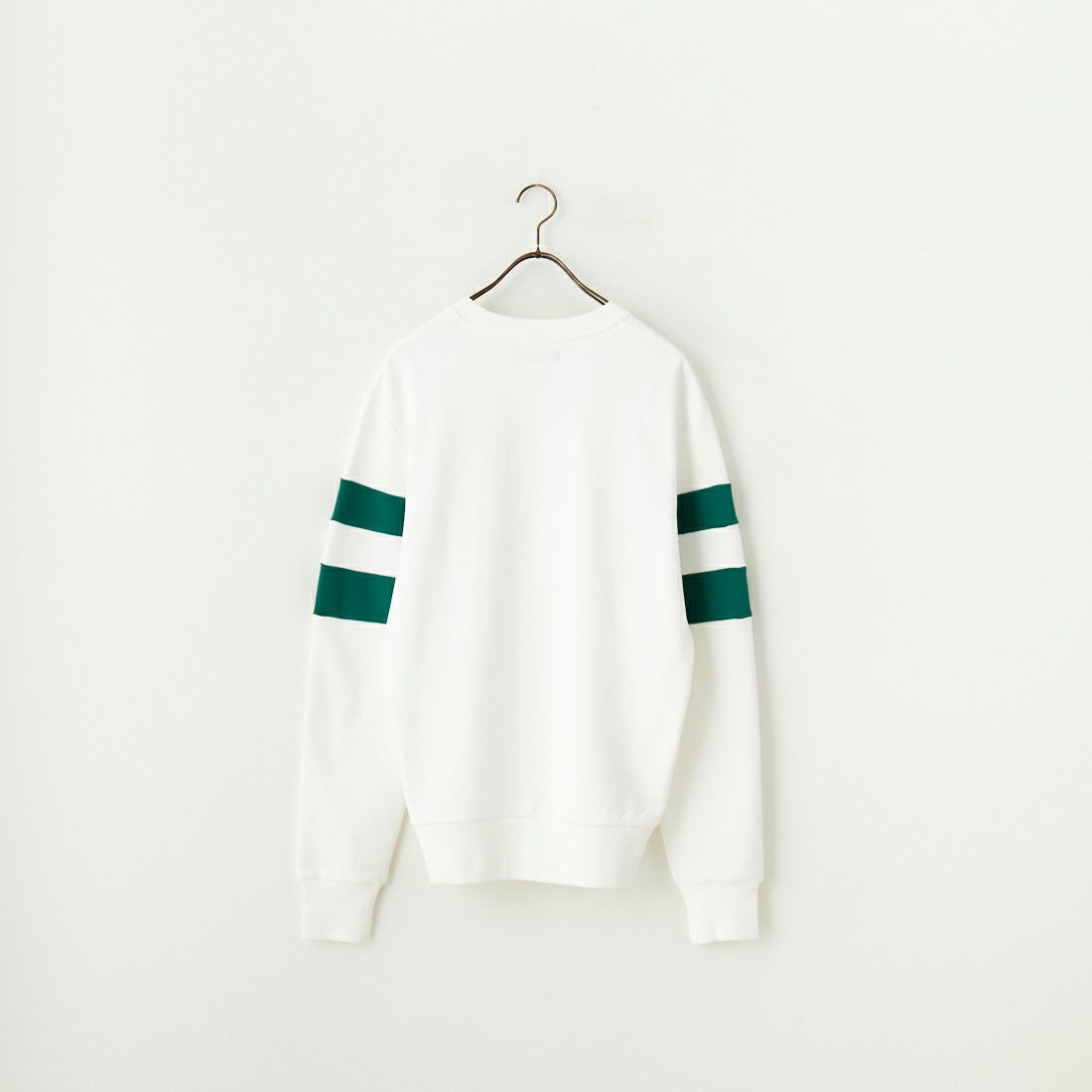 FRED PERRY [フレッドペリー] ピーチドティップドスリーブ クルーネックスウェット [M1731] 129 SNOW W