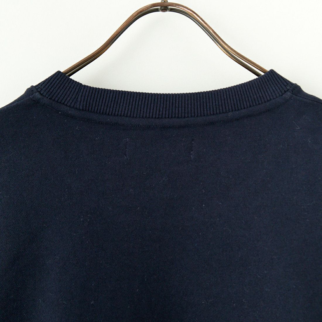 FRED PERRY [フレッドペリー] ピーチドティップドスリーブ クルーネックスウェット [M1731] 608 NAVY