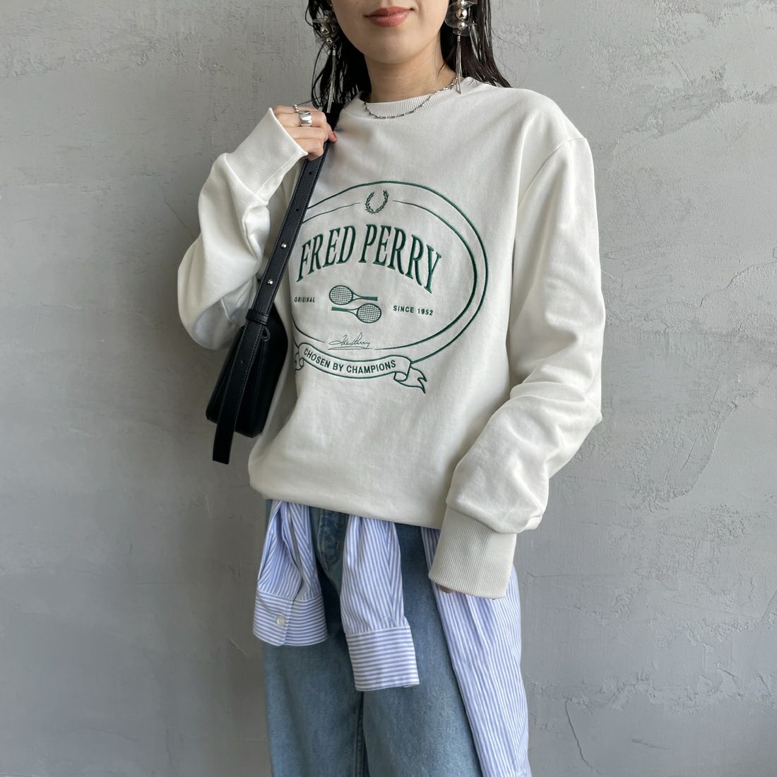 FRED PERRY [フレッドペリー] Chosen by Champions クルーネック