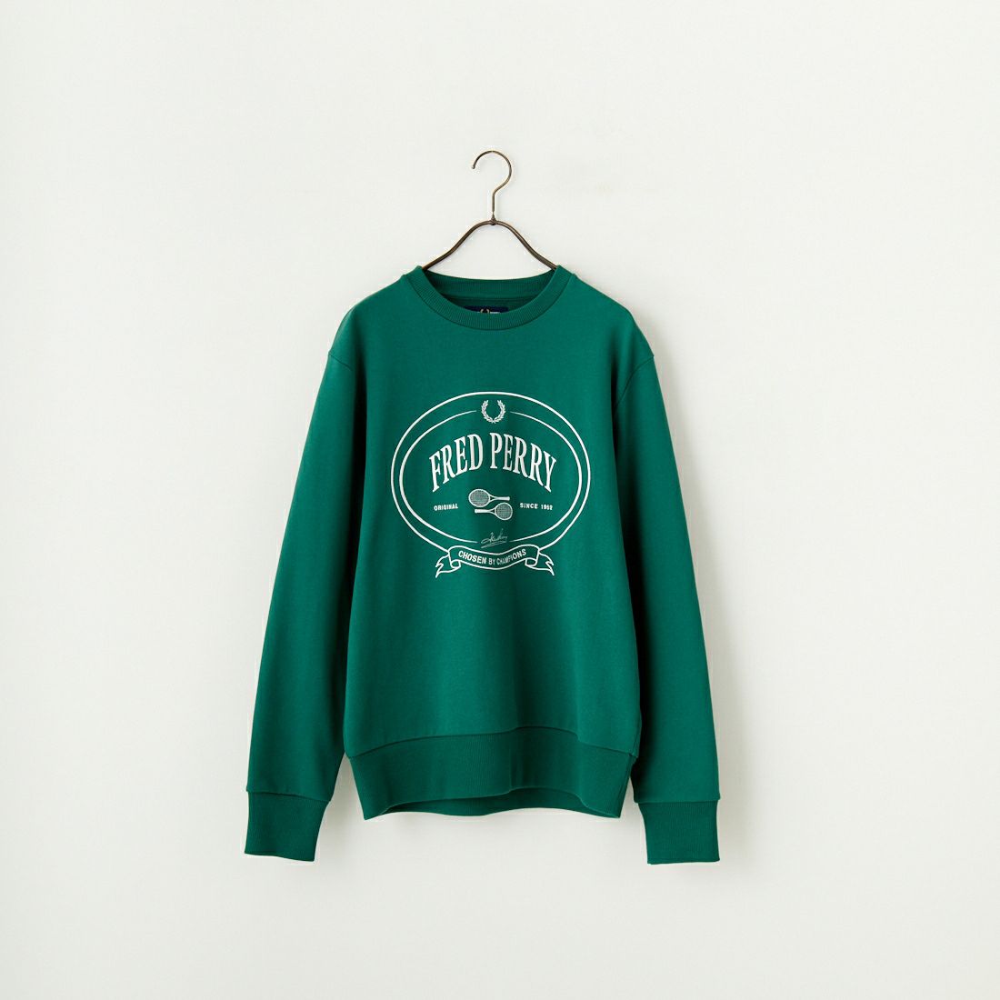 FRED PERRY [フレッドペリー] Chosen by Champions クルーネックスウェット [M1605] Z18 SPORT