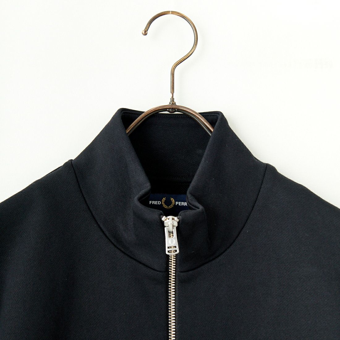 FRED PERRY [フレッドペリー] ジップスルースウェット [J1327] 102 BLACK