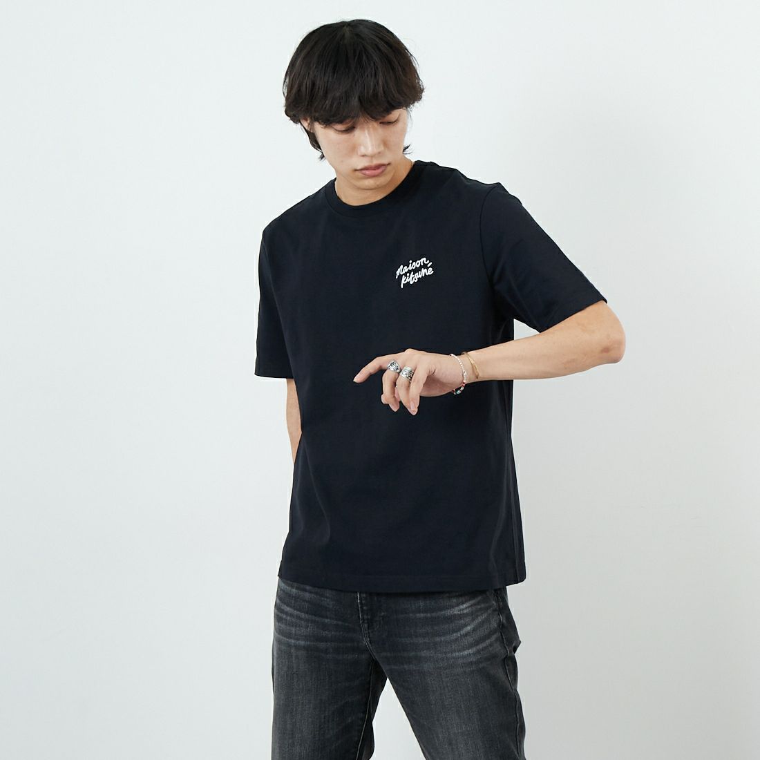 MAISON KITSUNE [メゾン キツネ] ハンドライティング コンフォートT