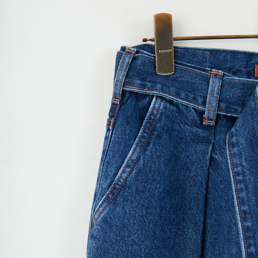 NEEDBY heritage [ニードバイヘリテージ] FRED スーパーワイドデニム [N1C202537IDB] I-DK BLUE