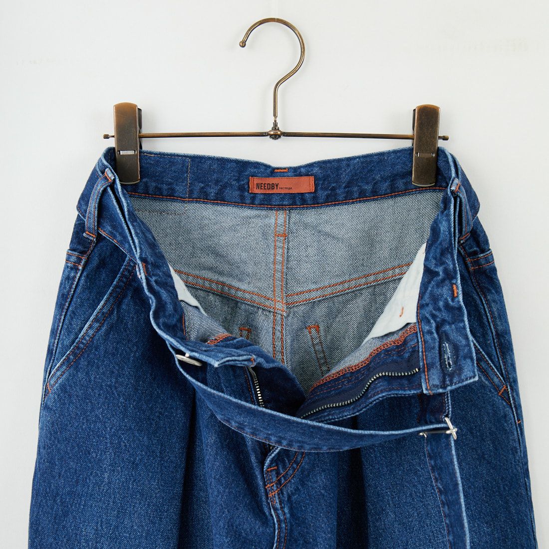 NEEDBY heritage [ニードバイヘリテージ] FRED スーパーワイドデニム [N1C202537IDB] I-DK BLUE