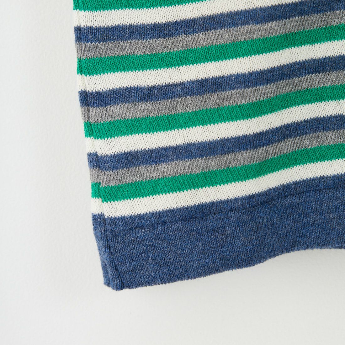 MEYAME [メヤメ] ボーダーコットンニットノースリーブトップス [MEY-2131] NAVY