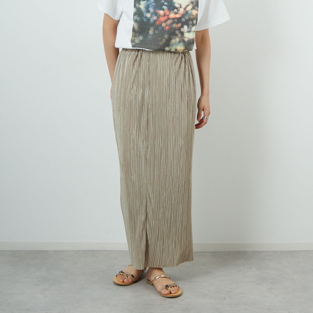 ｶｰｷﾍﾞｰｼﾞｭ&&モデル身長：160cm 着用サイズ：2&&