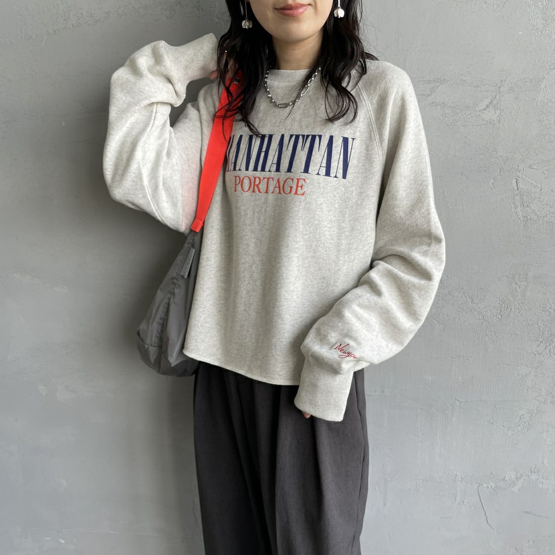 OATMEAL&&モデル身長：160cm 着用サイズ：F&&