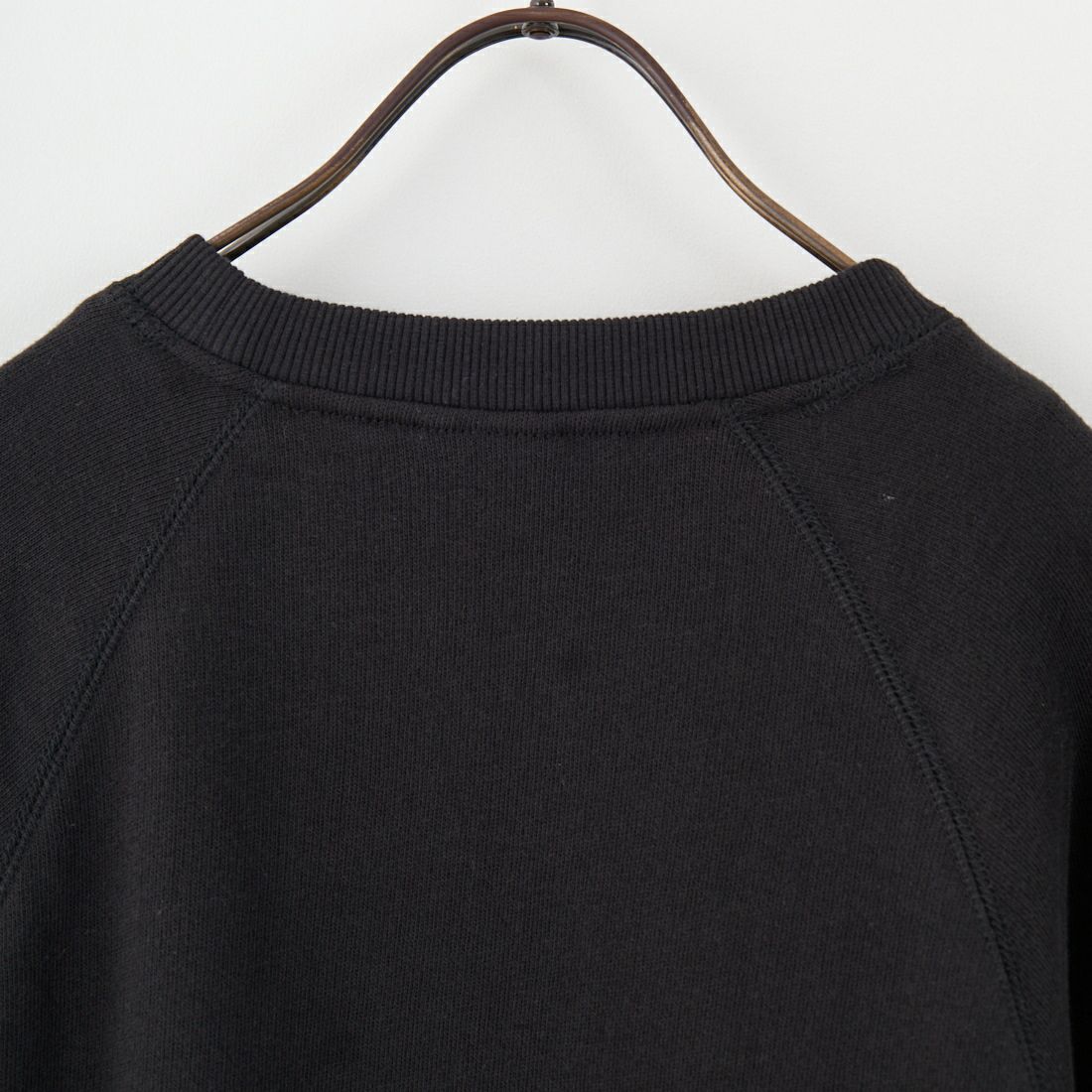 MANHATTAN PORTAGE [マンハッタンポーテージ] 別注 ロゴプリント カットオフスウェット [25FWMP-INL016-JF] BLACK