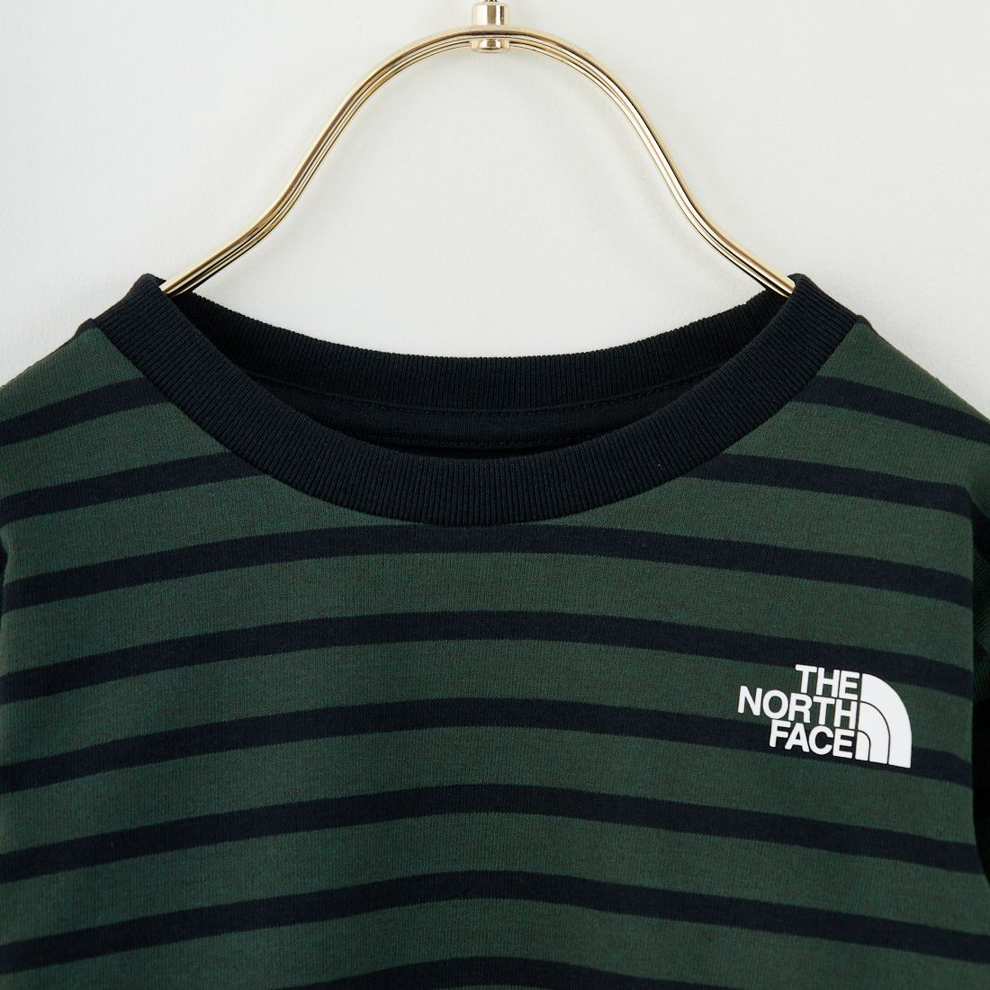 THE NORTH FACE [ザ ノースフェイス] トドラー ロングスリーブフィールドボーダーTシャツ [NTT32541] AL