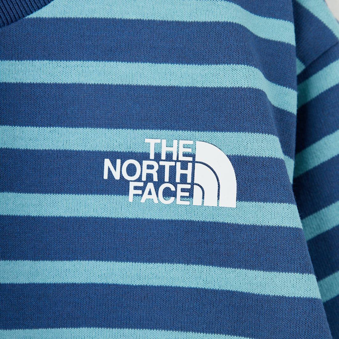 THE NORTH FACE [ザ ノースフェイス] トドラー ロングスリーブフィールドボーダーTシャツ [NTT32541] OB