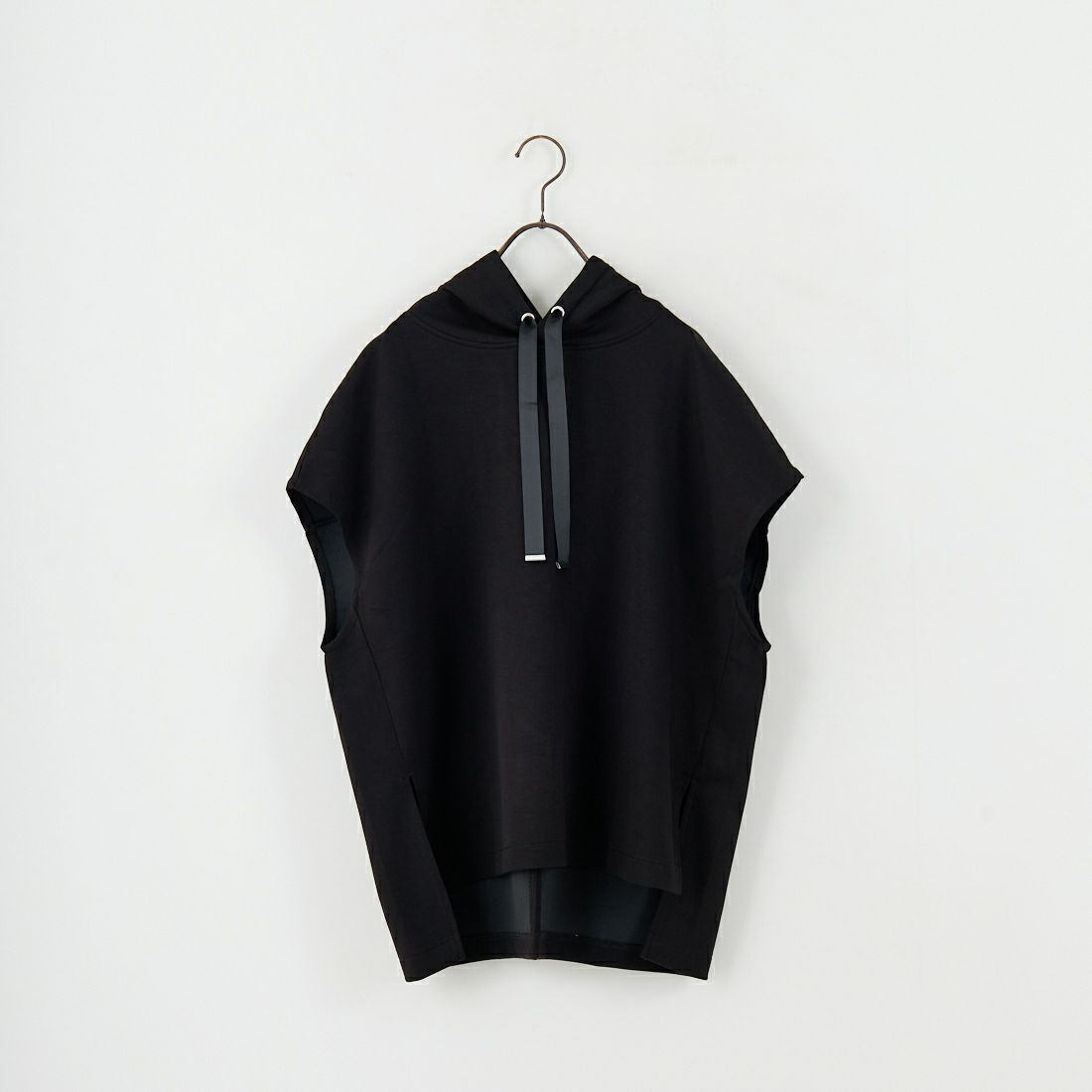 Maison de L'allure [メゾン ドゥ ラリュール] ダンボールフーディベスト [M25132003] 09 BLACK